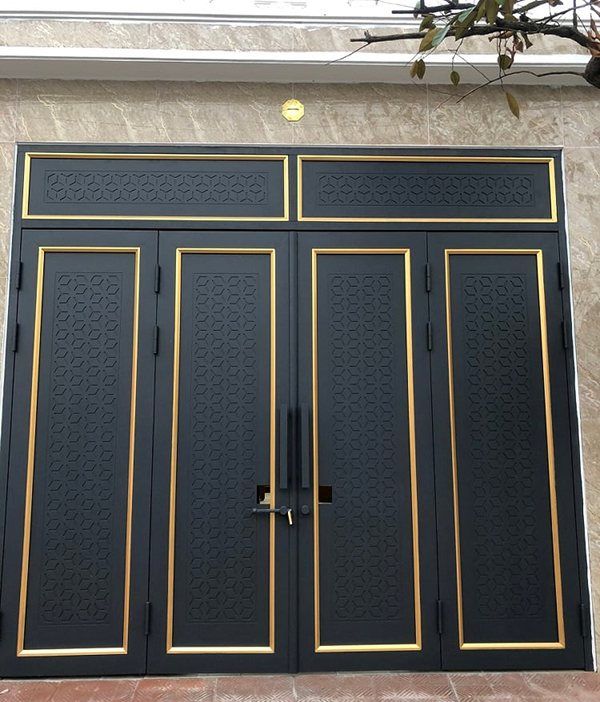 Cổng sắt CNC Hà Nội Cơ Khí Quảng Cường