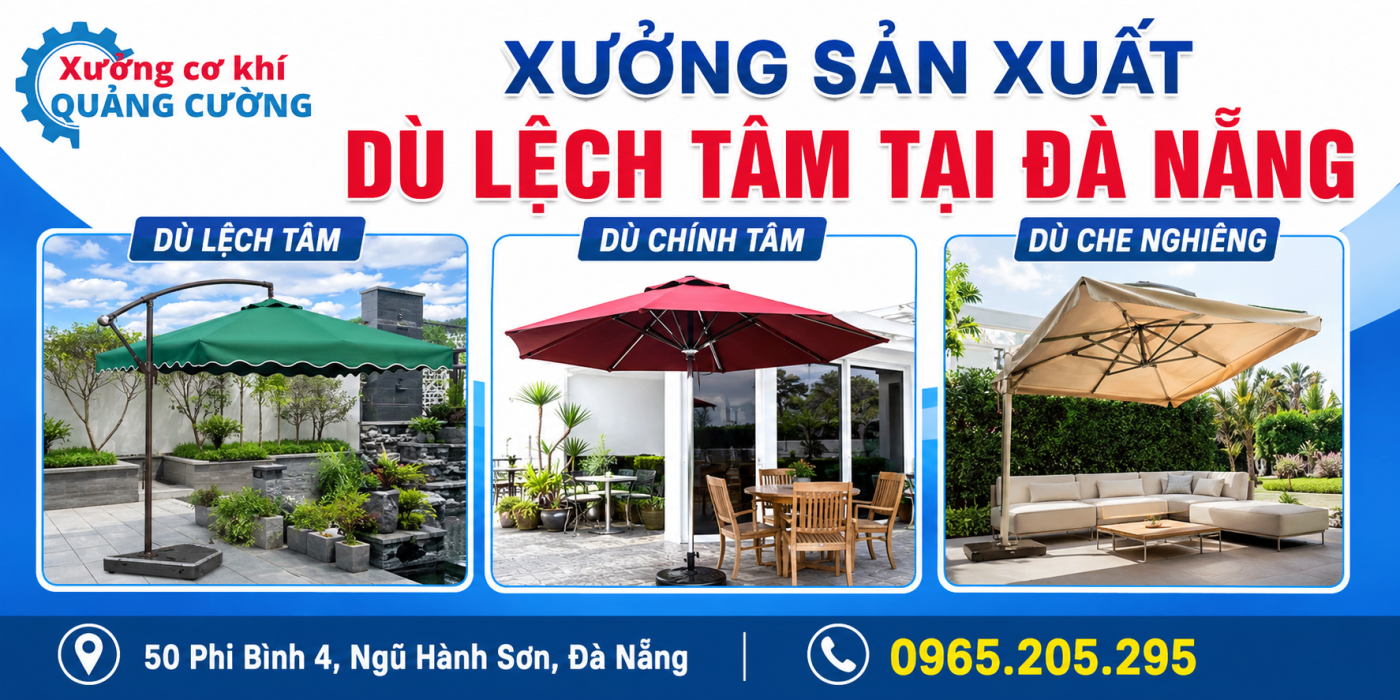 dù lệch tâm Đà Nẵng
